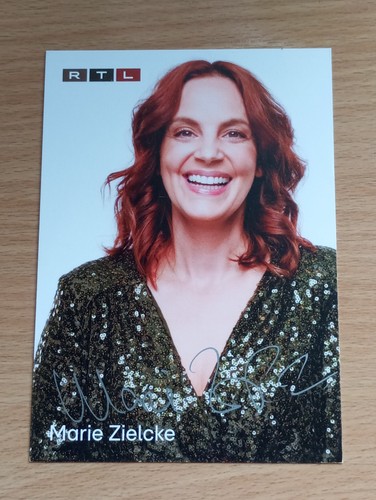 Marie zielcke autogramm aus - zielcke,