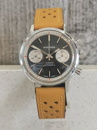 Wakmann vintage panda - vintage, dial