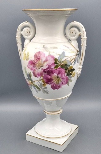 Meissen porzellan henkelvase - porzellan, h