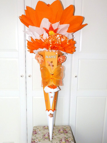 Xxl schultüte schmetterling - schultüte,
