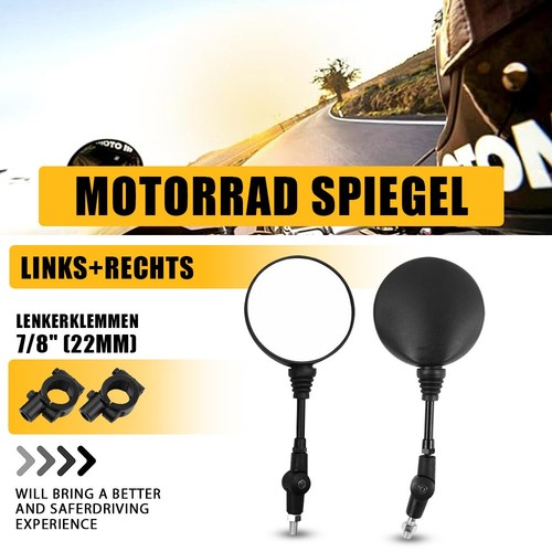 Paar motorrad spiegel - 1,