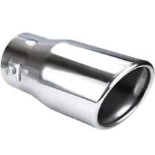 EDELSTAHL Auspuffblende Endrohr Abgeschrägt Massiv 155 x 76 mm UNIVERSAL