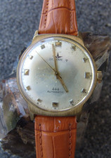 KLASSISCHE 50 er JAHRE  DUGENA 444 AUTOMATIC HERREN ARMBAND UHR MIT GANGRESERVE