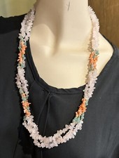 Vintage Grün Aventurin Pink