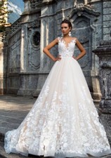 brautkleid 36-38 neu Milla  Nova UVP 2200€