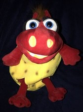 ? Living Puppets Handpuppe W611 Klein Ottilie Im Ei Therapiepuppe Drache Rot