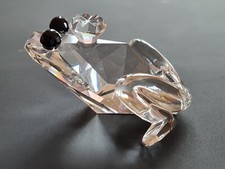 Swarovski Figur 010010 Frosch / Froschkönig, Groß ca 5 cm, Top Zustand 