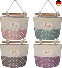 YIMINI 4 Stück Bad Wand Aufbewahrungstasche,Hängender Organizer U