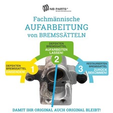 Aufarbeitung Bremssattel Bremszange Vorderachse für Renault Twizy 45 80