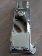 Opel GT Rekord C D E Manta Ascona Kadett Ventildeckel Aluminium CHROM original