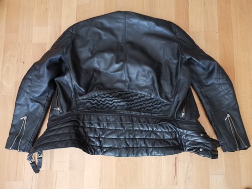 Lederkombi schwarz bestehend - lederkombi, schwarz,