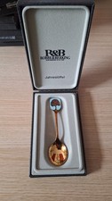 Robbe&Berking Jahreslöffel 1982 "Apfelbaum", 925 Silber vergoldet