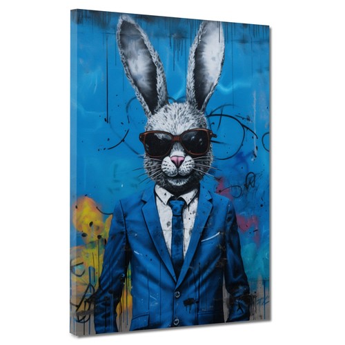 Hase anzug pop art - hase, im