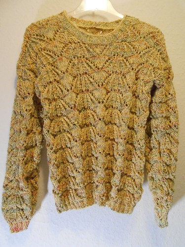 Damen pullover aus mischfaser - damen,