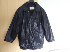 Vintage Herren lederjacke Camel XL Schwarz