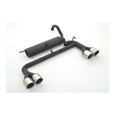 Friedrich Motorsport Duplex-Auspuff für Peugeot 107, 1.0l 12V 50kW/1.4l HDI 40 k