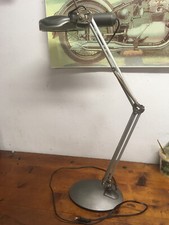 Schreibtischleuchte Schreibtischlampe Lampe Leuchte Hansa Modell 5010 091 silber