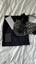 Dior Oblique Canvas Saddle bag