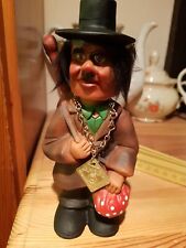 Wackelkopf Figur Mann mit Gitarre  klein   ca 16 cm hoch  von Firma heico 