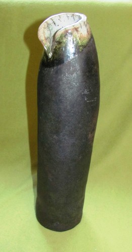 Raku keramik vase ausgefallen - raku,