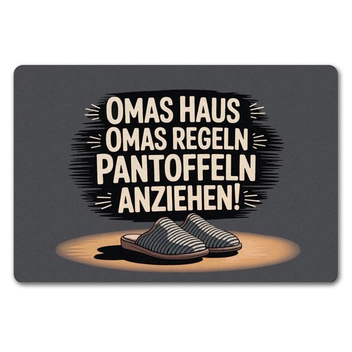 Omas haus regeln - omas,