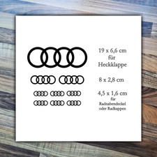 Aufkleber Set Ringe 9-teilig