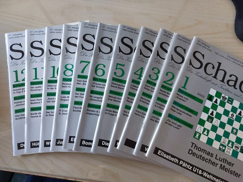 Schach zeitung konvolut - zeitung,