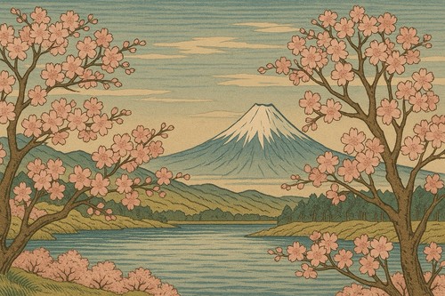 Japanisch holzschnitt - japanisch,
