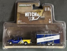 ? GreenLight -Hitch & Tow 2016 Ford F 150 geschlossener Anhänger