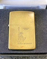 Zippo Solid Brass Statue of