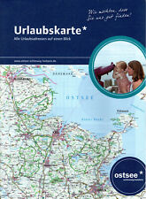 Urlaubskarte mit Beschreibung: Ostsee – Schleswig Holstein