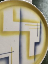 Art Deco Geometrie Spritzdekor