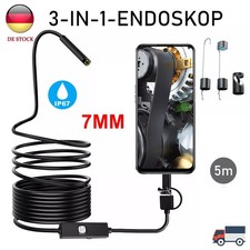 1080P Endoskop Inspektion Kamera LED Endoscope IP67 für Android Windows Handy