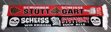 Fanschal / Schal Anti VfB Stuttgart Schwarz Rot Karlsruher SC Bayern München 