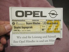 Sammler Ticket     Bayern