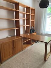 Regal-Schreibtisch-Kombination