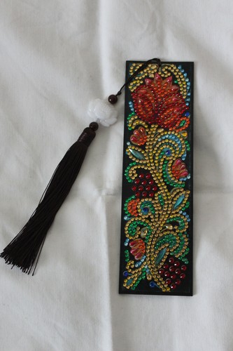 Lesezeichen aus leder - leder, und