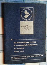 Bedienungsanweisung für