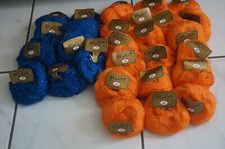 28 Knäul Wolle mit Glitzer