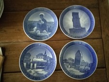 Weihnachtsteller Royal Copenhagen: 1947-1948-1949-1950 alle 1. Wahl