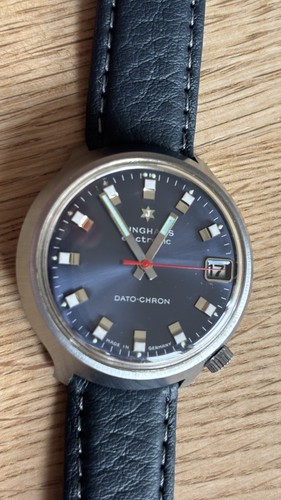 Vintage junghans dato chron - vintage, im