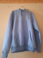 Polo Ralph Lauren Hoodie Kapuze Sweatshirt, Größe XXL, Hellblau, ÜBERGRÖßE Neu
