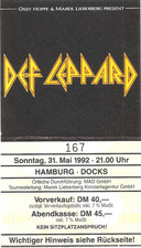 Def Leppard  In Concert 1992