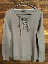 Langarm Shirt grau Größe M