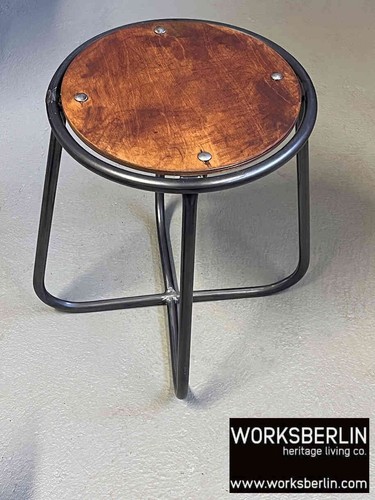 Industrielle metallhocker - industrielle,