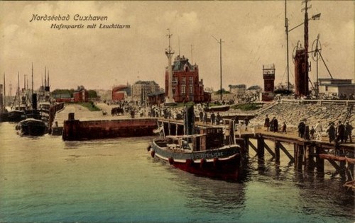 Nordseebad cuxhaven - ak,