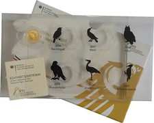 Deutschland Gold 2016 20 Euro Nachtigall st 1/8 oz Münze Heimische Vögel