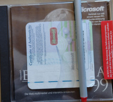 Microsoft Encarta 99 CD mit Key - noch versiegelt