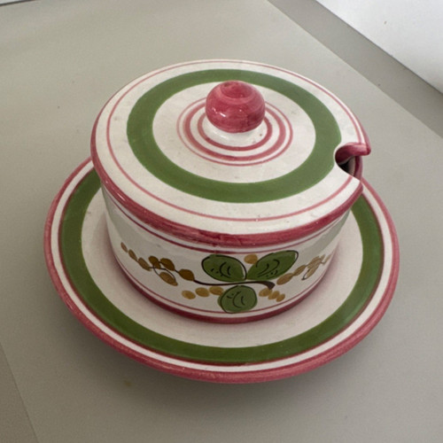 Keramik zuckerdose mit deckel - keramik,