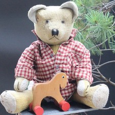 Antiker Teddy Bär 60cm 1930s